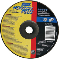 Depressed Centre Grinding Wheels, Norzon Plus Type 27, 12 Pack-FOR STEEL CUTTING/NOTCHING & LIGHT GRINDING