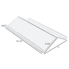 Eddie's - Vitrine acrylique rotative verrouillable de 17,75 po - Transparent-Acrylique