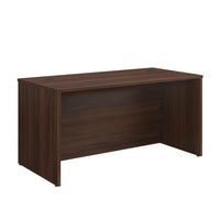 Sauder 59"W Affirm Desk - Noble Elm-Durable, 1" thick top for your computer, lamp, notebook and more