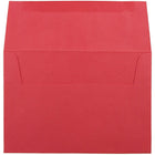 JAM Paper A8 Invitation Envelopes, 5.5 x 8.125, Brite Hue Red Recycled, 250 Pack (27799H)-Blank interior for personalized message