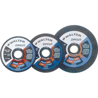 Walter Surface Technologies Zipcut Reinforced Cut-Off Wheel, 7" x 1/16", 7/8" Arbor, Type 1, Aluminum Oxide - 12 Pack-Abrasive Material: Aluminum Oxide