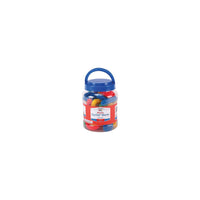 Learning Advantage TacTile Blocks, 49/Pack (CTU9329)-As preschoolers push together and pull apart the flexible pieces, they develop skill and dexterity