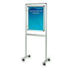 Can-Bramar Mobile Sign Holder, 24" x 36"-Mobile sign holder