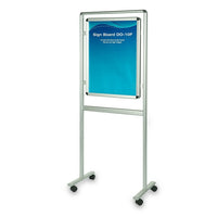 Can-Bramar Mobile Sign Holder, 24" x 36"-Mobile sign holder
