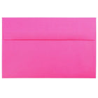 JAM Paper A10 Invitation Envelopes, 6 x 9.5, Brite Hue Ultra Fuchsia Pink, 250 Pack (16577H)-Ultra fuchsia recycled envelope