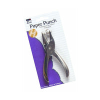 Charles Leonard 1 Hole Paper Punch, Metal, 12 Pack-Metal 1 hole paper punch with hinged catcher