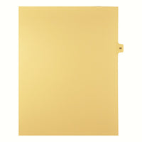 Mark Maker Legal Tabs - Letter Size - Buff - 1/15th cut - 25 tabs per package - 5 packages Pack - Number 80-Buff SingleTabs