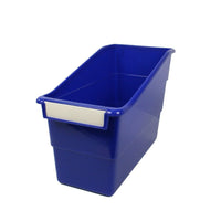 Romanoff Shelf File with Label Holder, Standard, Blue, 6 Pack (ROM77204)-Easy access and the ability to quickly see what is inside