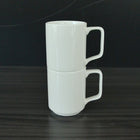 Tannex Fortis Stackable Mug - 14oz - White - 8 Pack-Space saving: Stackable for efficient storage