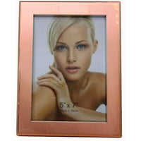 Elegance Copper Tone Photo Frame, 5 " x 7"-Elegant and Modern design to hold your special photo.