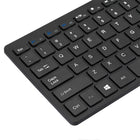 Adesso WKB-1100BB Bluetooth Wireless SlimTouch Mini Keyboard-This keyboard is designed using low profile scissor-switch keys that provide great feel as laptop with quieter typing experience and faster tactile response