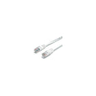 StarTech M45PATCH1WH 1' Cat 5e Molded Patch Cable, White-Dual RJ-45 Male connectors ensure seamless connectivity