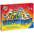 Ravensburger Labyrinthe (French Edition)-Push the corridors to create a path, move your figurine and be the first to collect the precious treasures - but be careful, your opponents are also going through the maze and will be happy to block you