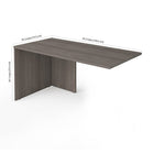 Bestar i3 Plus Return Table, Bark Grey (160810-1147)-29.6"H x 59.3"L x 29.3"D