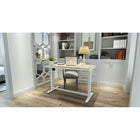 Koble Juno 47.2"W Height Adjustable Smart Desk with Drawer - Oak-Rise & fall legs Single motor (2 stages)