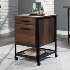 Sauder Briarbrook 2-Drawer Mobile Pedestal - Barrel Oak-Two drawers feature full extension slides for storage of office supplies