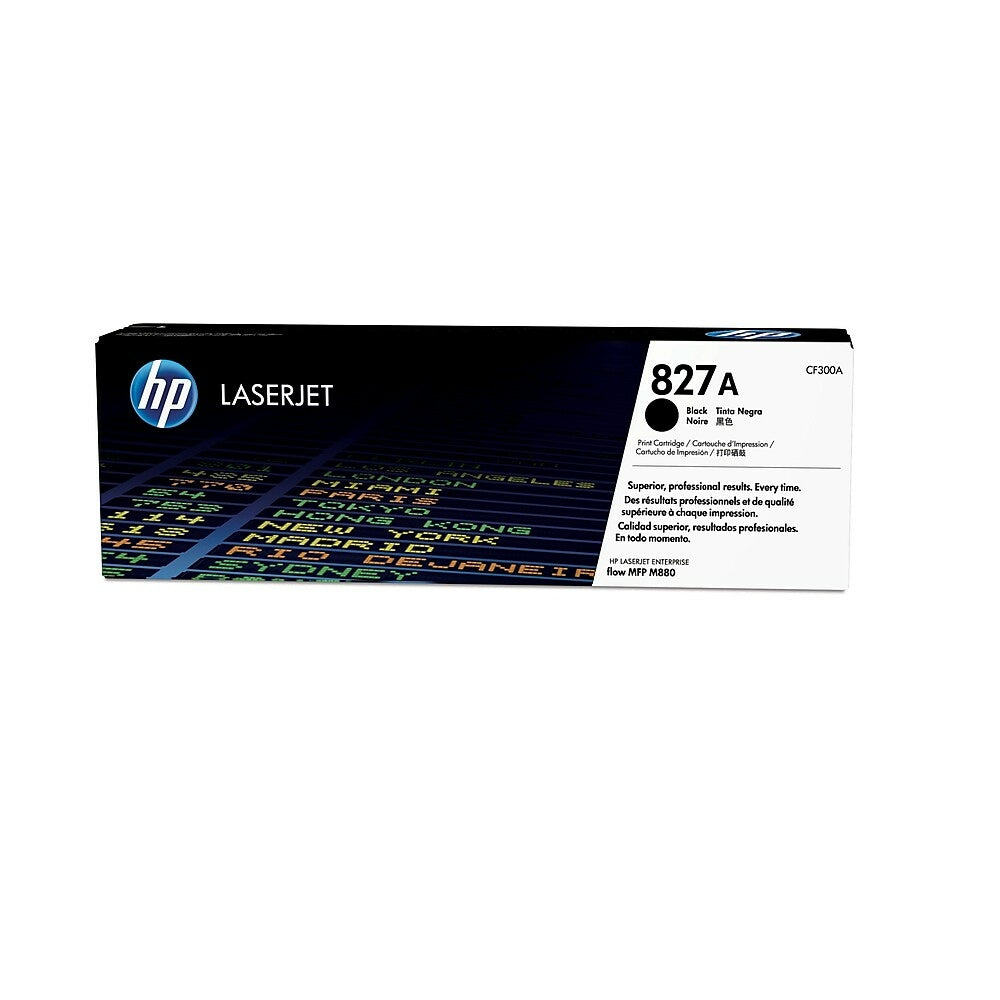 HP 827A (CF300A) Black Original LaserJet Toner Cartridge | staples.ca