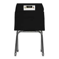 Seat Sack Medium Square Seat Sack, 15", Black, 2 Pack-Dimensions: 10"(H) x 15"(W)