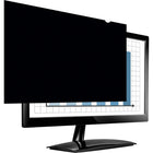 Fellowes 23.8" PrivaScreen Blackout Privacy Filters, Wide (4816901)-Reversible; matte side helps reduce glare and filter is compatible with touchscreen laptops and monitors