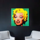 Twinkly Squares 6-Tile Multicolour Starter Kit with Adaptor - Black-App-controlled LED panels with 64 LEDs