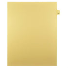 Mark Maker Legal Tabs - Letter Size - Buff - 1/25th cut - 25 tabs per package - 5 packages Pack - Number 179-Buff Single Tabs