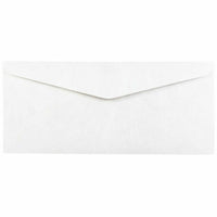JAM Paper #10 Business Tyvek Tear-Proof Envelopes - 4.125" x 9.5" - White - 25 Pack-Colour: White