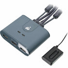 IOGEAR 2-Port HDMI USB KVM Switch (GCS32HU)-Housing Material: Plastic , LED status lights