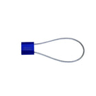 12" Cable Seals, 3.5mm, 50 Pack-Non-preformed galvanized cable unravels when cut to prevent resealing