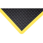 Zenith Safety Anti-Fatigue Dome Mats, Bubbled, 4' x 3' x 1/2", Black, Rubber-Colour: Black