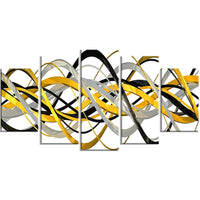 Designart Expression Helix XXL-Size Gallery-Wrapped Canvas Art, (PT3015-373)-Print