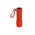 Merangue - Compact LED Flashlight with Carabiner Clip - Assorted Colours-Batteries included (AAA x3)