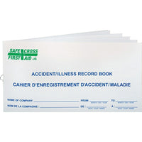 Safecross SAY530 Accident Record Books, 24 Pack-Kit size, 30 entries