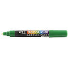 Marvy Uchida Chisel-Tip Acrylic Paint Marker - Green - 2 Pack-This acrylic paint ink is water-based and goes on smooth in order to brighten any surface or project