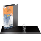 QuickFit Heavy Duty Legal Portrait Spreadsheet Binder - Angle D (No Triggers) - 2" - Black - 4 Pack-2"