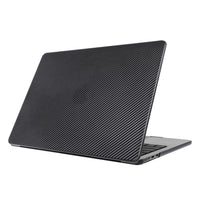 SwitchEasy Touch Protective Case for MacBook Air 13.6" (M2 2022 / M3 2024) - Carbon Black-Delicate texture ensure your MacBook looks stylish and stays safe