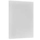 JAM Paper Vellum Bristol Tabloid Cardstock, 11 x 17, 65 lb. Grey, 50 Pack (16932835)-Size: 11 x 17 inches