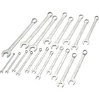 Dynamic Tools 19 Piece Metric Combination Wrench Set, Contractor Series, Satin Finish, 6mm - 24mm-Contains: 6, 7, 8, 9, 10, 11, 12, 13, 14, 15, 16, 17, 18, 19, 20, 21, 22, 23, 24mm