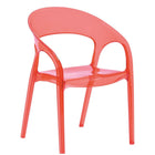 Nicer Interior Wind Polycarbonate Plastic in Red Crystal - 2 Pack-Tough polycarbonate frame. Sleek modern design.