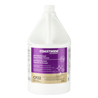 Coastwide Professional CP22 Quat Disinfectant Spray & Wipe Cleaner - 3.78 L-Proven to be effective against SARS-CoV-2, the virus that causes COVID-19
