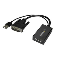 StarTech DVI to DisplayPort Adapter with USB Power (DVI2DP2)-Lets you connect a DVI video source