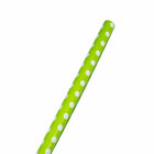 JAM Paper Gift Wrap - Polka Dot Wrapping Paper - 25 sq. ft. - Lime Green with White Polka Dots-Lime Green & White Polka Dotted Wrapping Paper