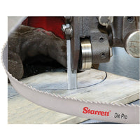 Starrett Intenss Pro-Die Saw Blades, Bi-Metal, 64-1/2" L x 1/2" W x 0.025" Thick, 14-18 Tpi - 3 Pack-Length: 64-1/2"