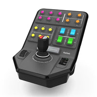 Logitech G Saitek Farm Sim Vehicle Side Panel-Side Panel Loader Control Stick, with 6 axes to operate so that even complex Logging machines are rendered simple to operate