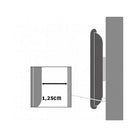 Techly Fixed Wall Mount for 13"-37" TVs-Supports flat panel TVs up to 35 kg