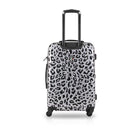 TUCCI Italy Winter Leopard 20" Luggage - Winter Leopard-Polycarbonate Composite