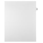 Mark Maker Legal Tabs - Letter Size - White - 1/15th cut - 25 tabs per package - 5 packages Pack - Number 168-White Single Tabs