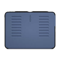 Zugu Alpha Case for 12.9" iPad Pro - 2021 - Blue-Magnetic Folio Case