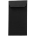 JAM Paper #7 Coin Envelopes, 6.5 x 3.5, Black, 100 Pack (351027549g)-Black