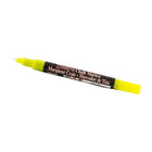 Marvy Uchida Fine-Point Liquid Chalk Markers - Erasable - Dustless - Neon Yellow - 2 Pack-Marker Tip: Fine Point (3mm)