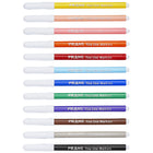 Prang Classic Art Markers - Fine Line - Assorted Colours - 12 Pack-Detailed drawings with fine 2mm tip